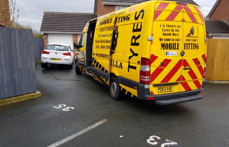 mobile tyre fitting service northwest